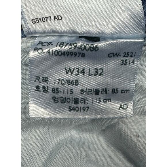 Levi's 725 Women's High Rise Bootcut Blue Stretch Denim Jeans - 34x32 (36x32) - Picture 7 of 7